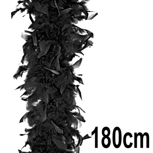 Péřové dekorační boa 1 m až 1,8m (1ks)