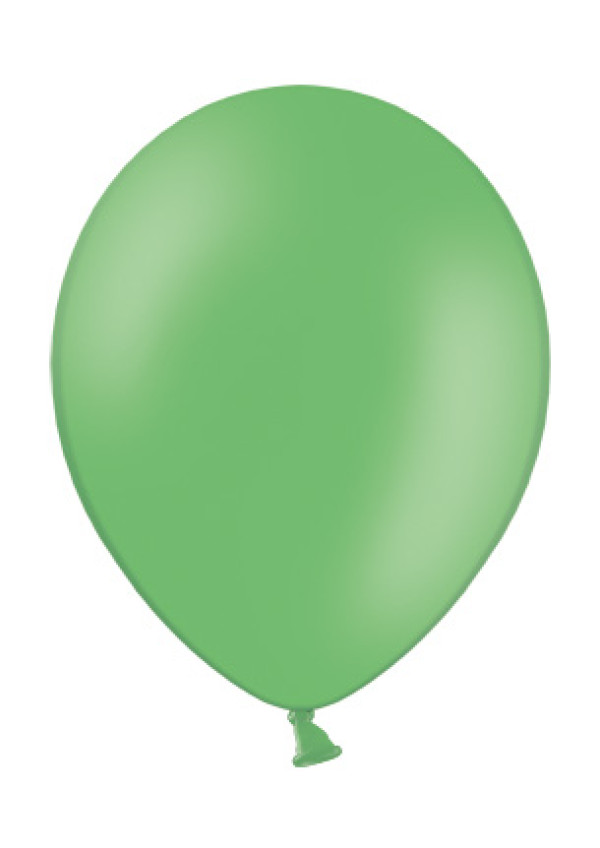 Balonek pastelový -  Ø30cm - zelená (100 ks/bal)