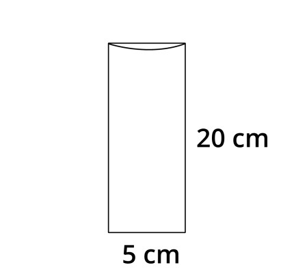 PP sáček plochý bez RZ - 5 x 20 cm - 30 my (100 ks/bal)