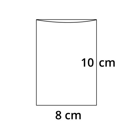 PP sáček plochý bez RZ - 8 x 10 cm - 30 my (100 ks/bal)