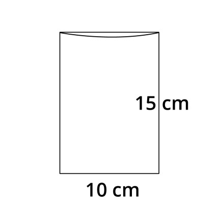 PP sáček plochý bez RZ - 10 x 15 cm - 30 my (100 ks/bal)